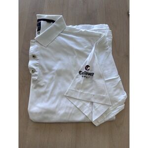 Callaway Golf Apparel by‎ Nordstrom White Polo Shirt